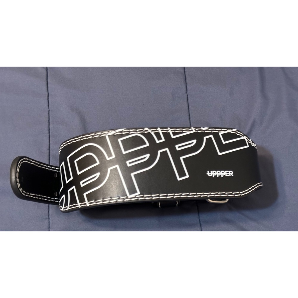 UPPER Black Weight Lifting Belt